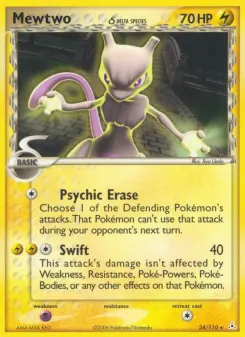 Mewtwo δ 24 — Holon Phantoms