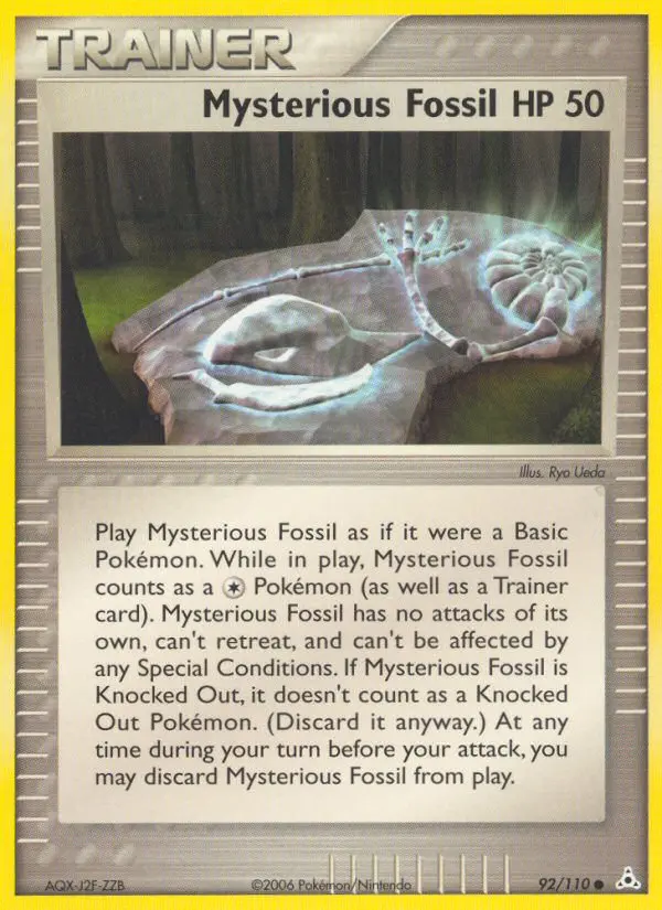 Mysterious Fossil 92 — Holon Phantoms 92, Normal finish