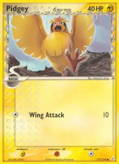 Pidgey δ 77 — Holon Phantoms