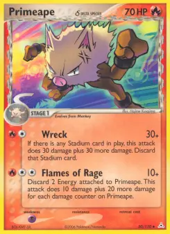 Primeape δ 50 — Holon Phantoms
