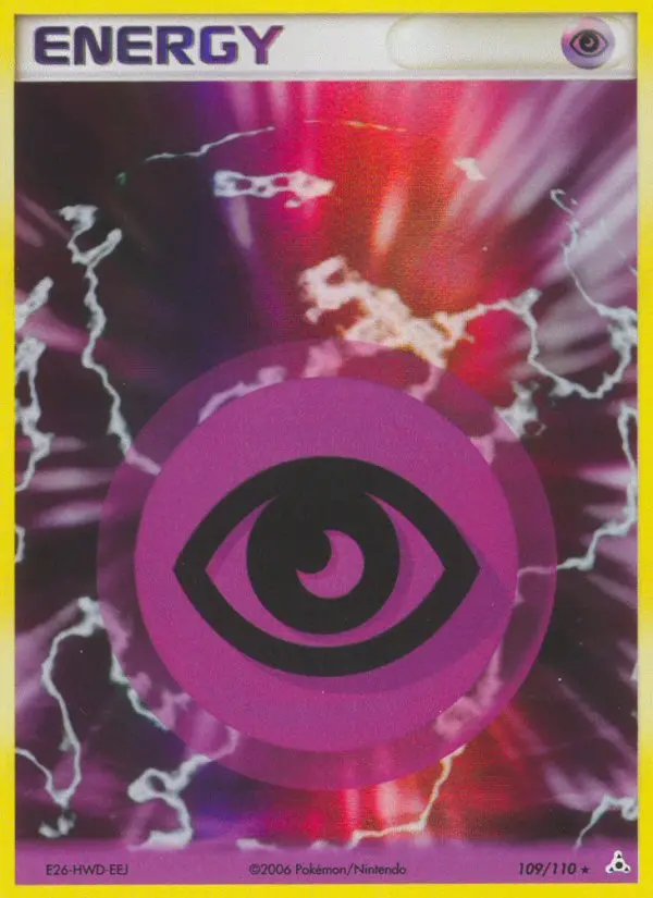 Psychic Energy 109 — Holon Phantoms 109, Holofoil finish