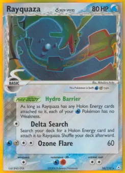 Rayquaza δ 16 — Holon Phantoms