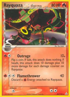 Rayquaza δ 26 — Holon Phantoms