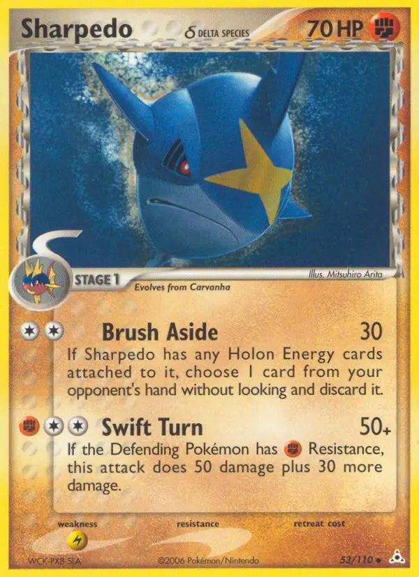 Sharpedo δ 53 — Holon Phantoms 53, Normal finish