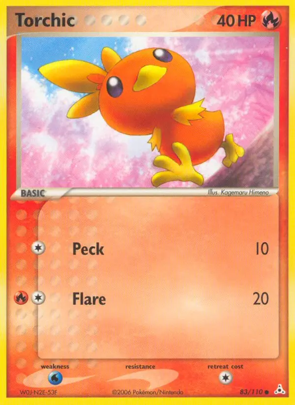 Torchic 83 — the most expensive Torchic card