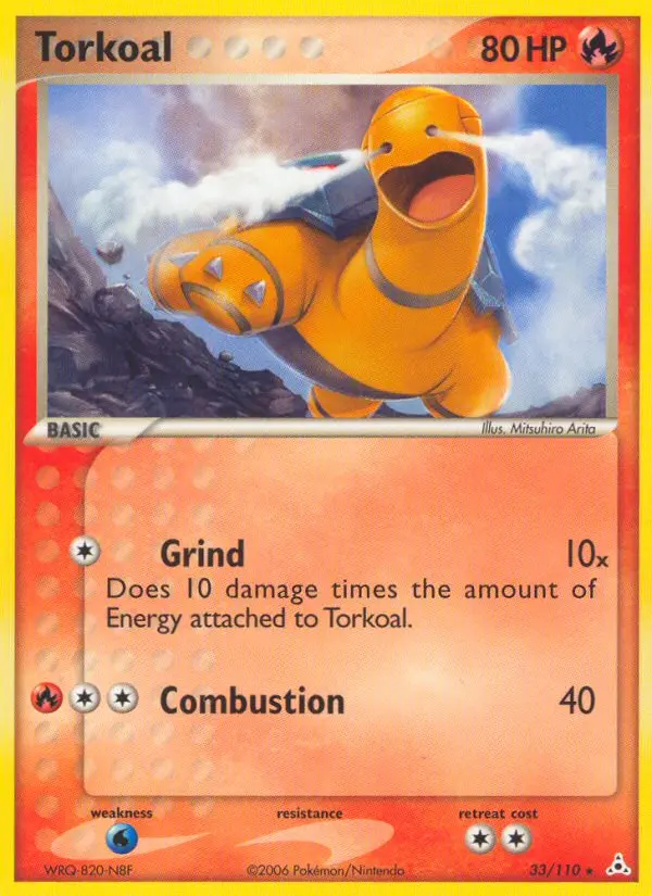 Torkoal 33 card from Holon Phantoms