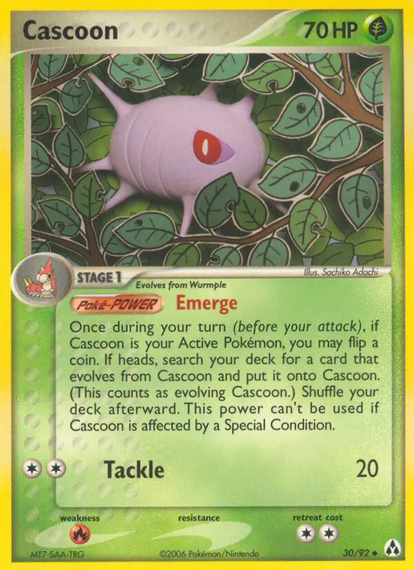 Cascoon 30 card from Legend Maker