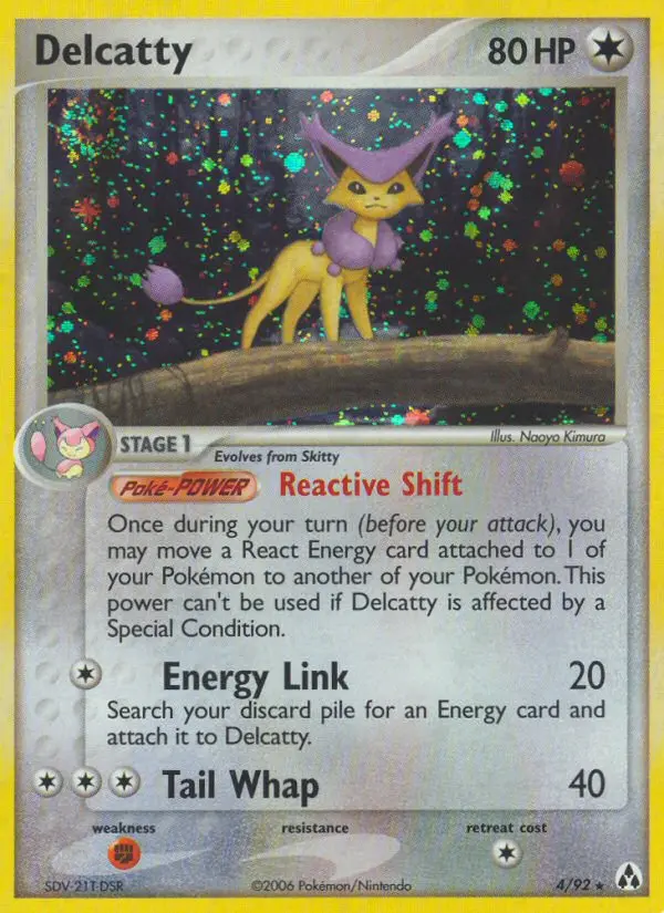 Delcatty 4 — Legend Maker 4, Holofoil finish