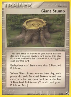 Giant Stump 75 — Legend Maker
