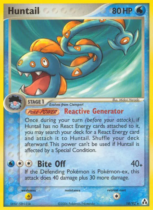 Huntail 18 card from Legend Maker