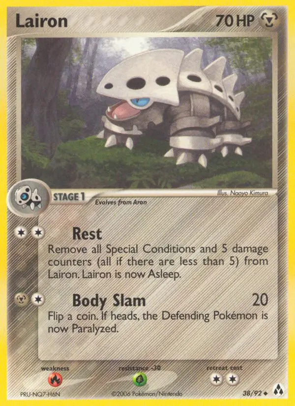 Lairon 38 card from Legend Maker