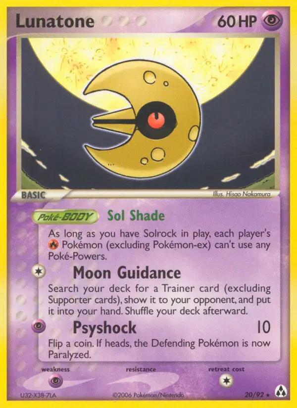 Lunatone 20 — Legend Maker 20, Normal finish