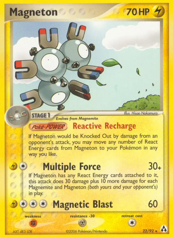 Magneton 22 card from Legend Maker
