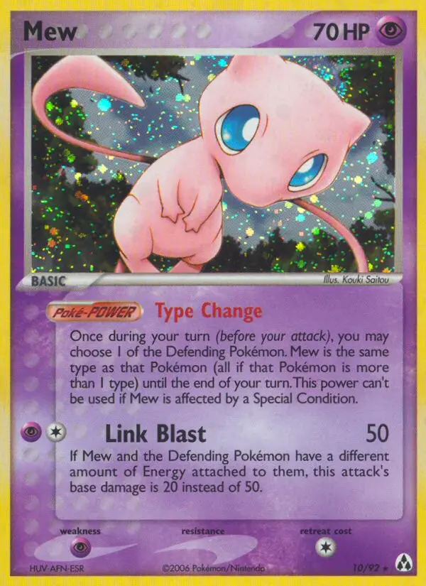Mew 10 — Legend Maker 10, Holofoil finish