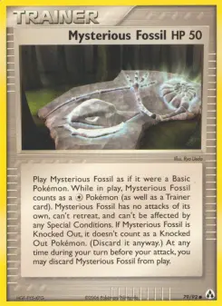 Mysterious Fossil — Legend Maker #79