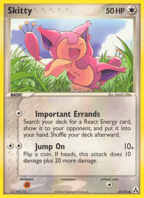 Skitty 64 card from Legend Maker
