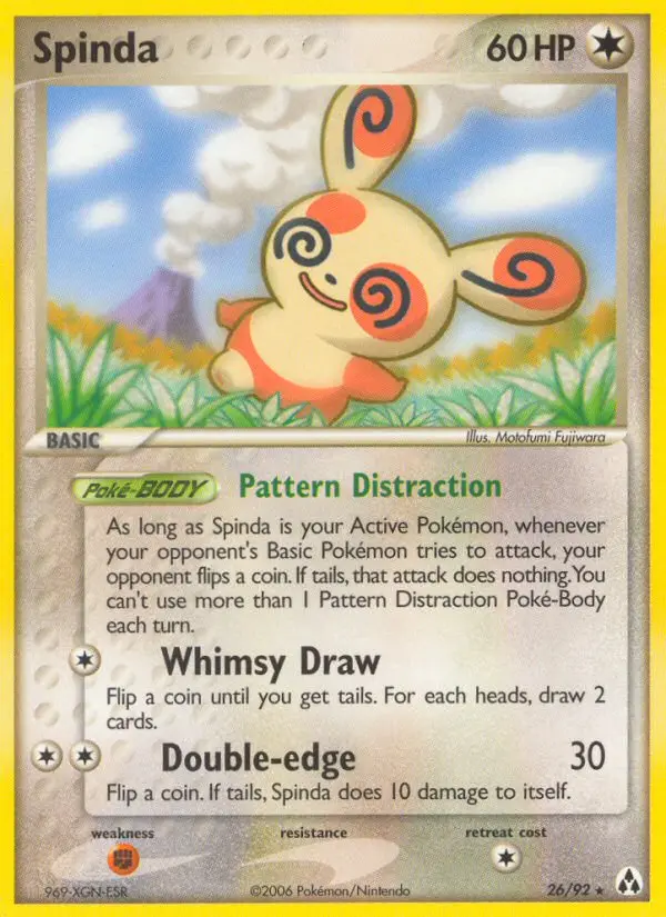 Spinda 26 — Legend Maker 26, Normal finish