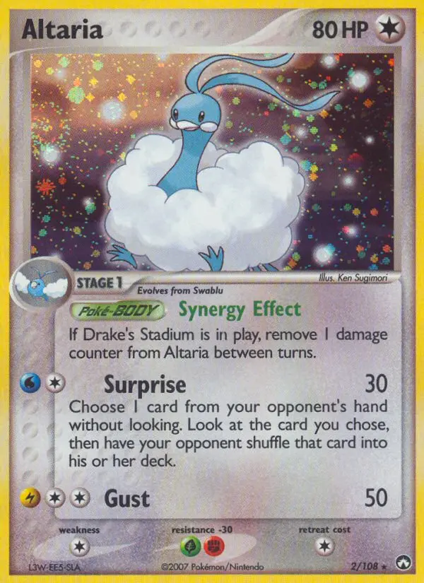Altaria 2 card from Power Keepers