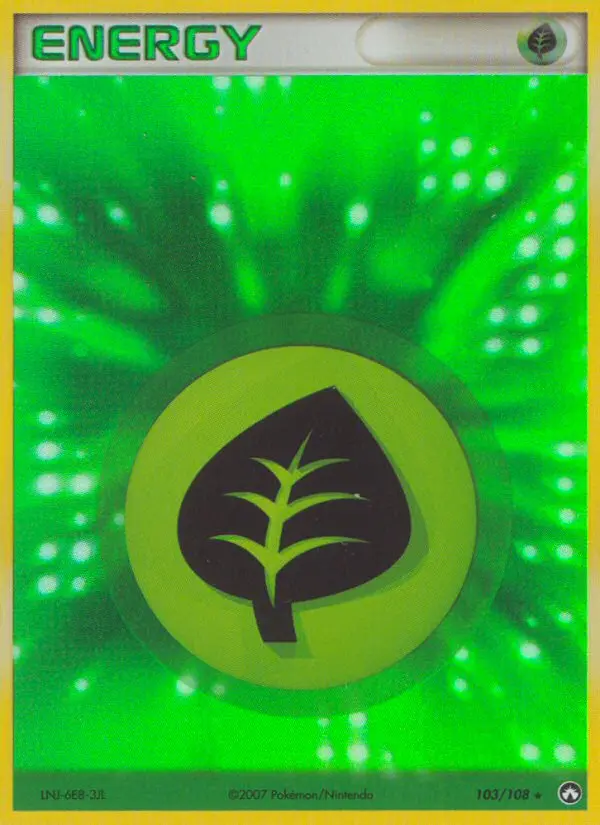 Grass Energy 103 — Power Keepers 103, Holofoil finish