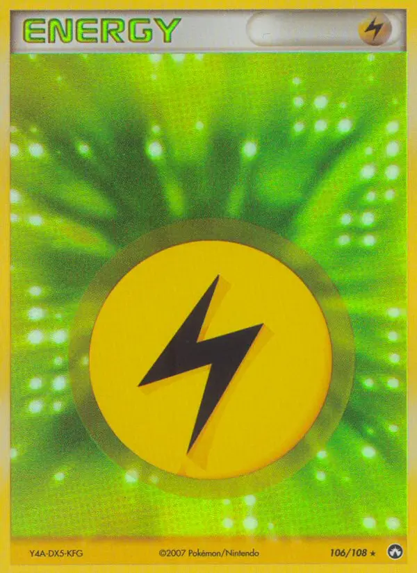 Lightning Energy 106 — Power Keepers 106, Holofoil finish