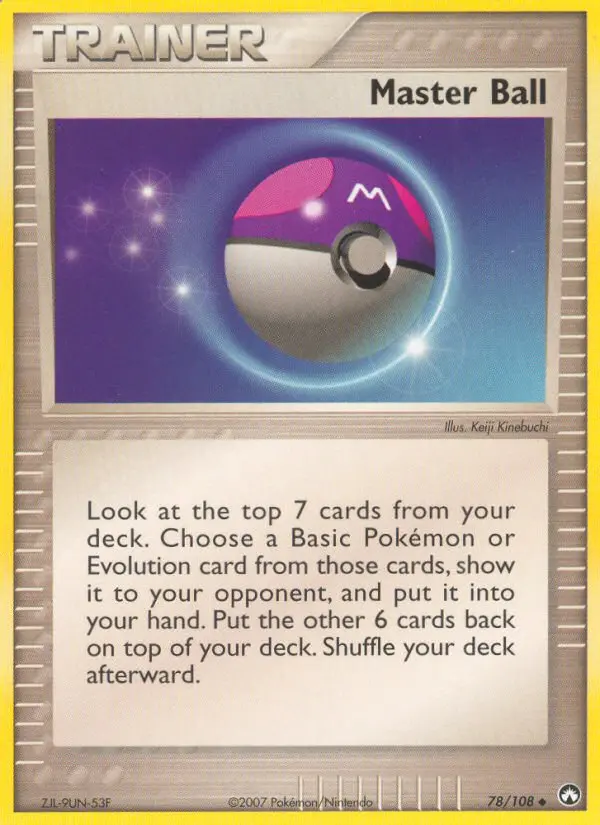 Master Ball 78 — Power Keepers 78, Normal finish