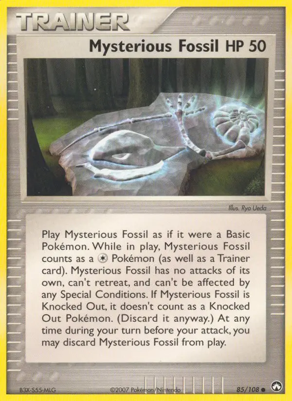 Mysterious Fossil 85 — Power Keepers 85, Normal finish