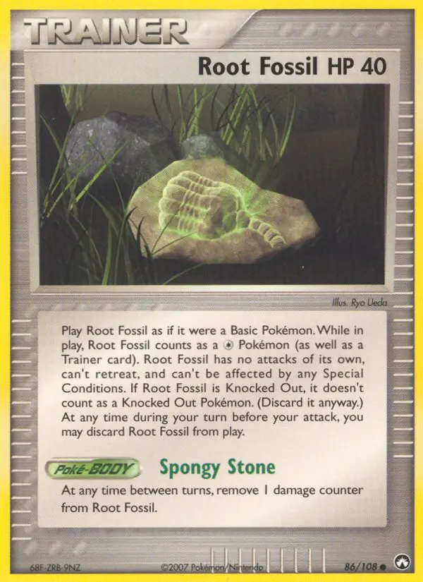 Root Fossil 86 — Power Keepers 86, Normal finish