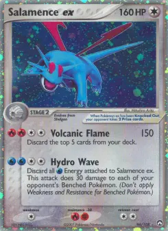 Salamence ex — Power Keepers 96