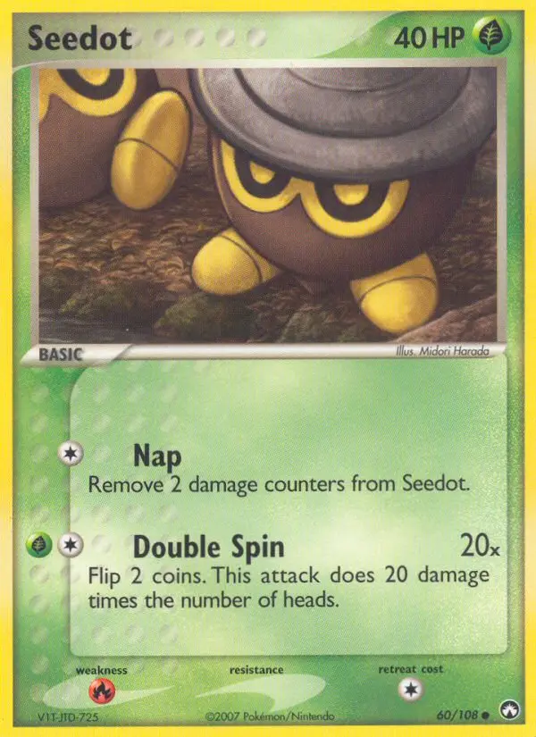 Seedot 60 card from Power Keepers