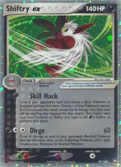 Shiftry ex 97 — Power Keepers