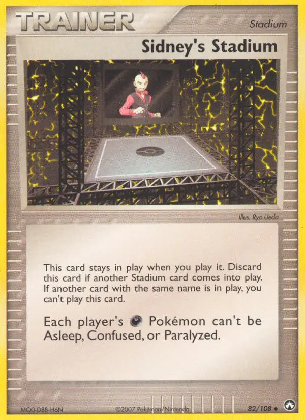 Sidney's Stadium 82 card from Power Keepers