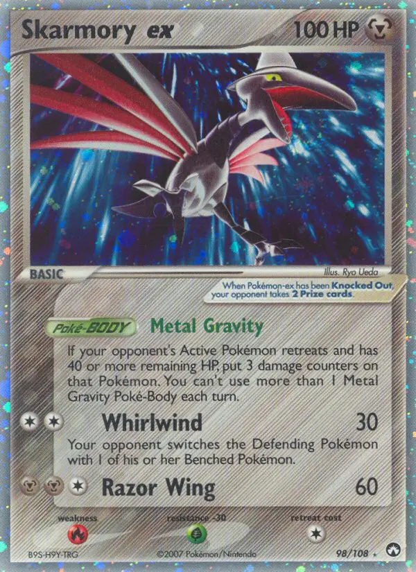 Skarmory ex 98 card from Power Keepers