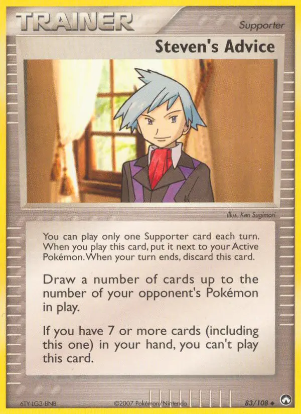 Steven's Advice 83 — Power Keepers 83, Normal finish