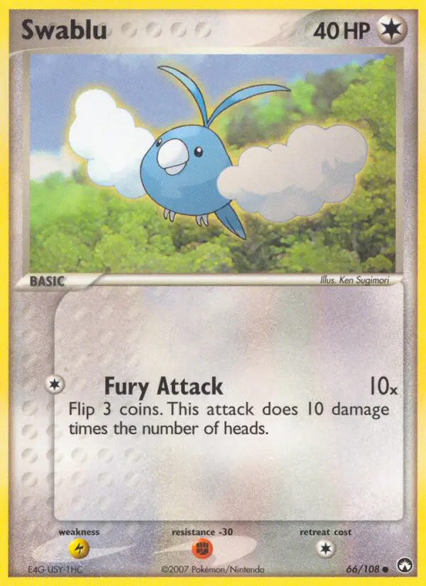 Swablu 66 card from Power Keepers