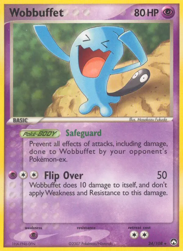 Wobbuffet 24 card from Power Keepers