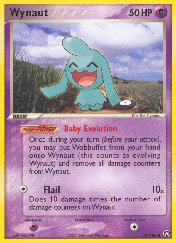 Wynaut 70 card from Power Keepers
