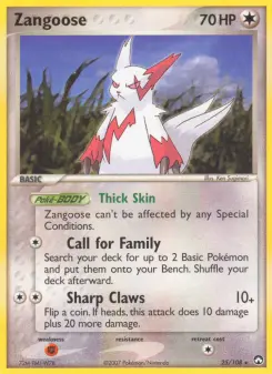 Zangoose 25 — Power Keepers