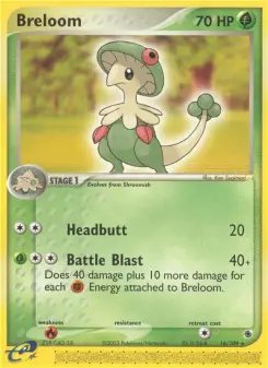 Breloom 16 — Ruby & Sapphire