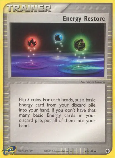 Energy Restore 81 — Ruby & Sapphire 81, Normal finish
