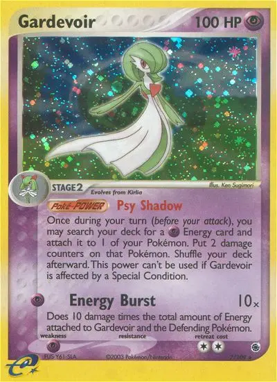 Gardevoir 7 card from Ruby & Sapphire