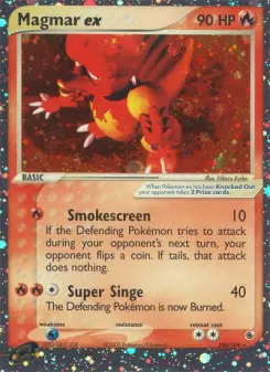 Magmar ex — Ruby & Sapphire #100