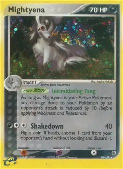 Mightyena 10 — Ruby & Sapphire