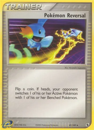 Pokémon Reversal 87 — Ruby & Sapphire 87, Normal finish