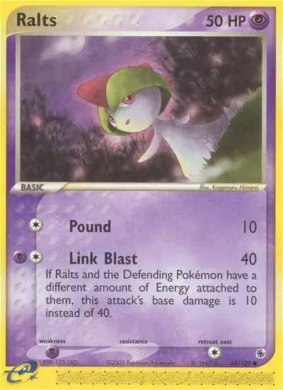Ralts 68 — Ruby & Sapphire 68, Normal finish