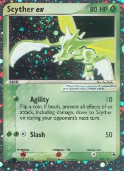 Scyther ex 102 — Ruby & Sapphire