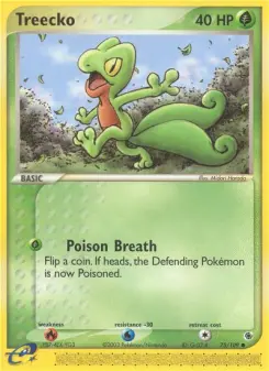 Treecko 75 — Ruby & Sapphire