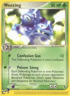 Weezing — Ruby & Sapphire #24