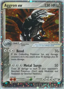 Aggron ex — Sandstorm 95