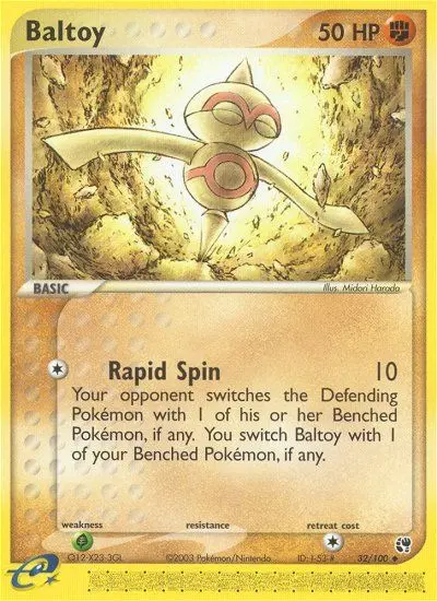 Baltoy 32 card from Sandstorm