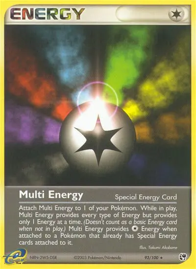 Multi Energy 93 — Sandstorm 93, Holofoil finish